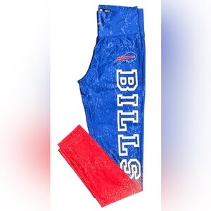 Zubaz NFL ❤️🤍💙 Buffalo Bills Gradient Leggings Blue/Red